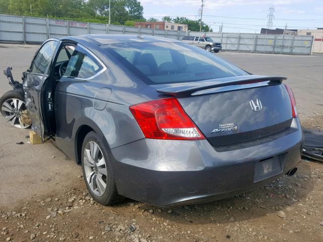 1HGCS1B86CA008541 - 2012 HONDA ACCORD EXL GRAY photo 3