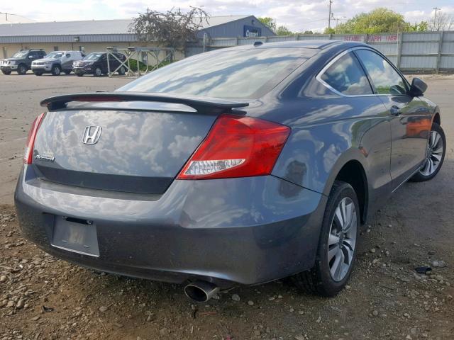 1HGCS1B86CA008541 - 2012 HONDA ACCORD EXL GRAY photo 4