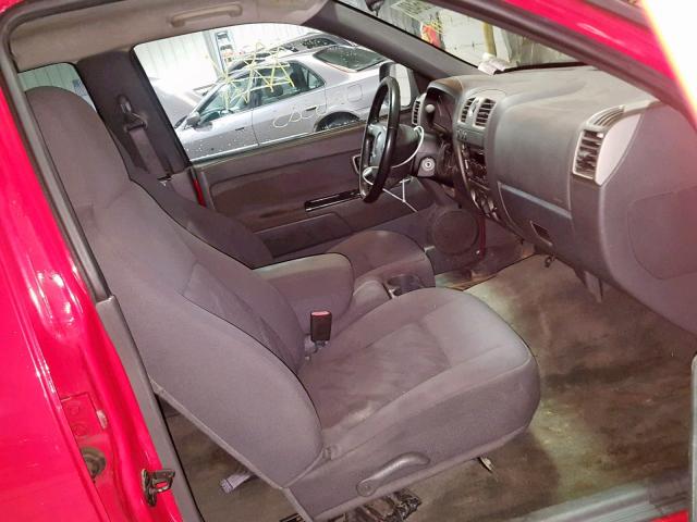 1GCDT136058163478 - 2005 CHEVROLET COLORADO RED photo 5