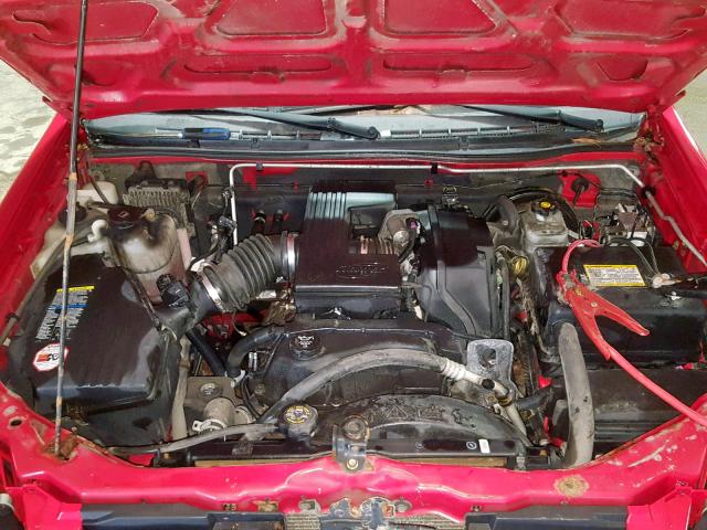 1GCDT136058163478 - 2005 CHEVROLET COLORADO RED photo 7