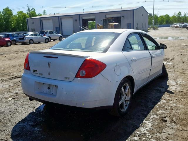 1G2ZH57N794194678 - 2009 PONTIAC G6 GT WHITE photo 4