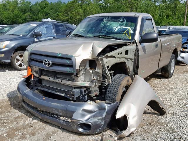 5TBJN32144S440988 - 2004 TOYOTA TUNDRA GOLD photo 2