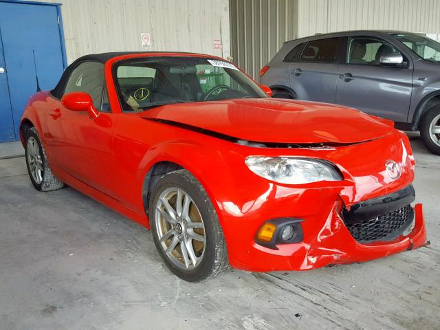 JM1NC2JF2F0242731 - 2015 MAZDA MX-5 MIATA RED photo 1