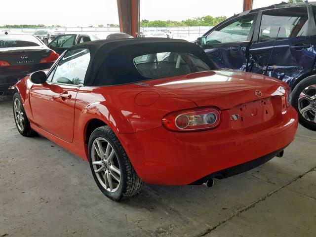 JM1NC2JF2F0242731 - 2015 MAZDA MX-5 MIATA RED photo 3