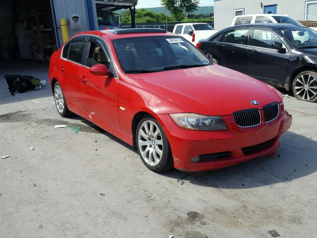 WBAVD33596KV64761 - 2006 BMW 330 XI RED photo 1