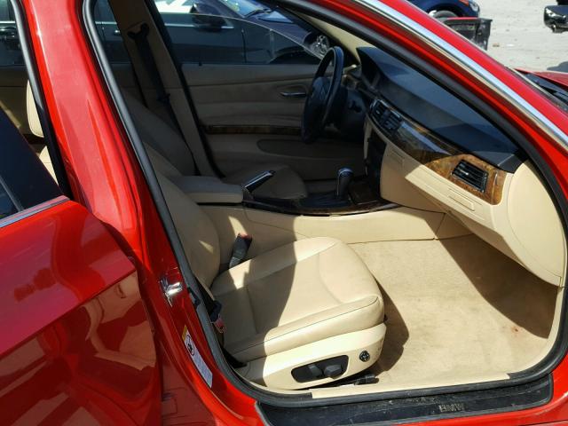 WBAVD33596KV64761 - 2006 BMW 330 XI RED photo 5