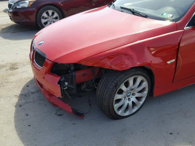 WBAVD33596KV64761 - 2006 BMW 330 XI RED photo 9