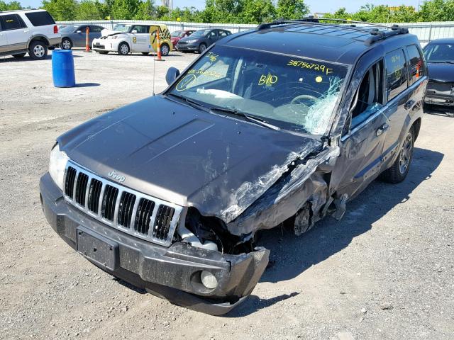 1J4HR58NX6C362022 - 2006 JEEP GRAND CHER BLUE photo 2