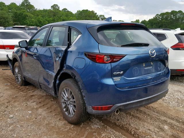 JM3KFABM4J1402863 - 2018 MAZDA CX-5 SPORT BLUE photo 3