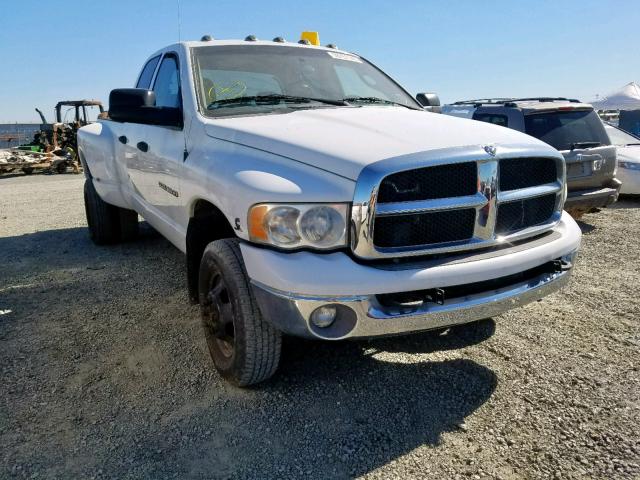 3D7MU48C74G187403 - 2004 DODGE RAM 3500 S WHITE photo 1