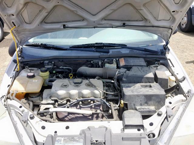 1FAFP33P63W103155 - 2003 FORD FOCUS LX SILVER photo 7