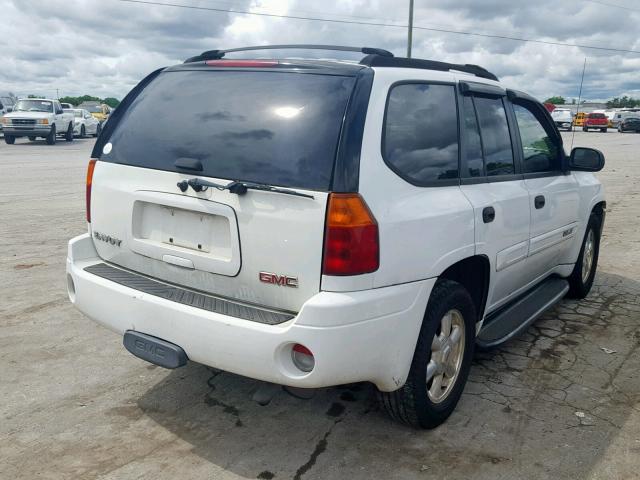 1GKDS13S342196979 - 2004 GMC ENVOY WHITE photo 4