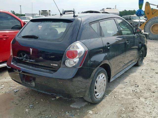 5Y2SP67059Z461412 - 2009 PONTIAC VIBE BLACK photo 4