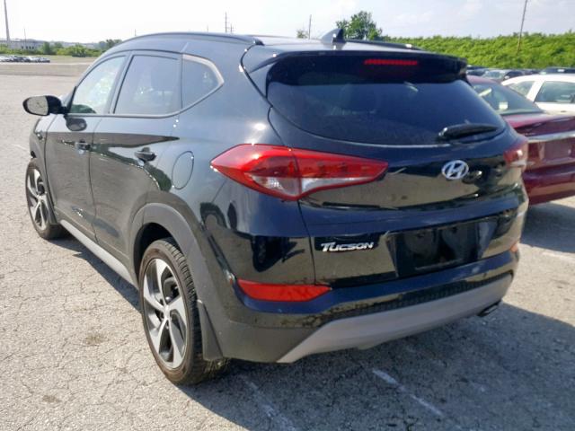 KM8J3CA25JU690217 - 2018 HYUNDAI TUCSON VAL BLACK photo 3