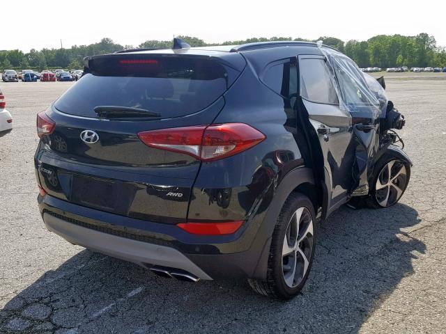 KM8J3CA25JU690217 - 2018 HYUNDAI TUCSON VAL BLACK photo 4