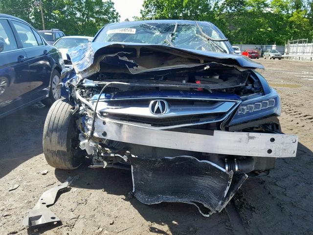 19UDE2F70GA011847 - 2016 ACURA ILX PREMIU BLUE photo 9