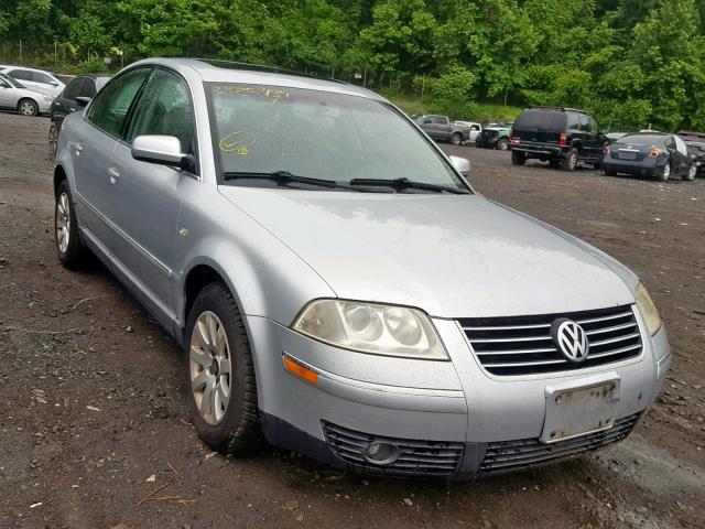 WVWPD63B22P309644 - 2002 VOLKSWAGEN PASSAT GLS SILVER photo 1