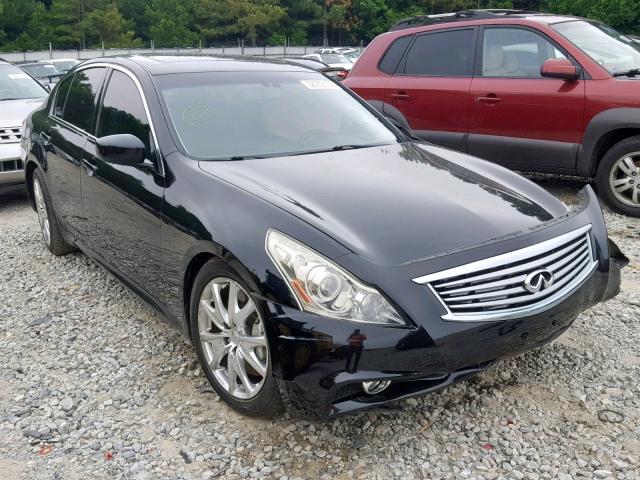 JN1CV6APXBM300253 - 2011 INFINITI G37 BASE BLACK photo 1