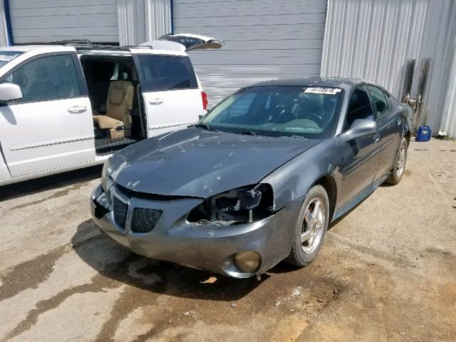 2G2WS522841337532 - 2004 PONTIAC GRAND PRIX CHARCOAL photo 2