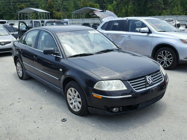 WVWPD63B11P285755 - 2001 VOLKSWAGEN PASSAT GLS BLACK photo 1