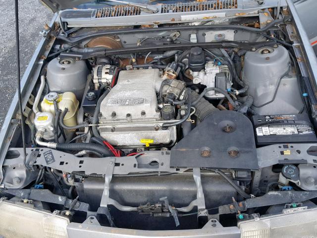 1G1JC84T3P7152881 - 1993 CHEVROLET CAVALIER R GRAY photo 7