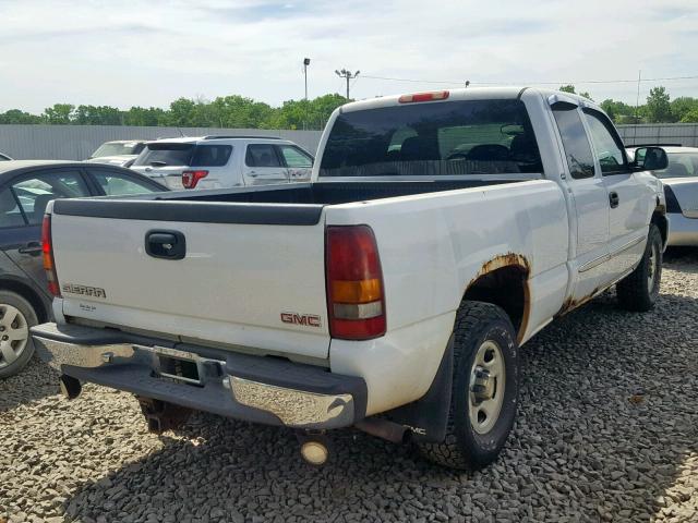 1GTEK19T03E380936 - 2003 GMC NEW SIERRA WHITE photo 4