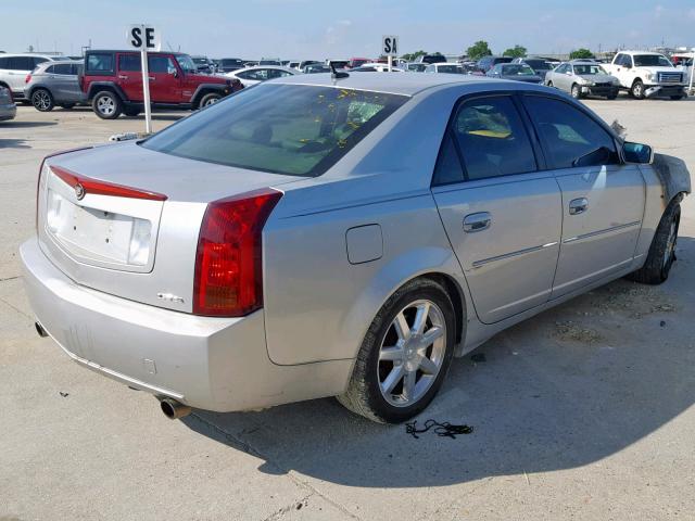 1G6DP567850206028 - 2005 CADILLAC CTS HI FEA SILVER photo 4