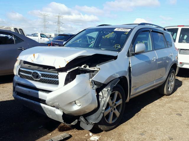 JTMBD31V276028916 - 2007 TOYOTA RAV4 LIMIT SILVER photo 2