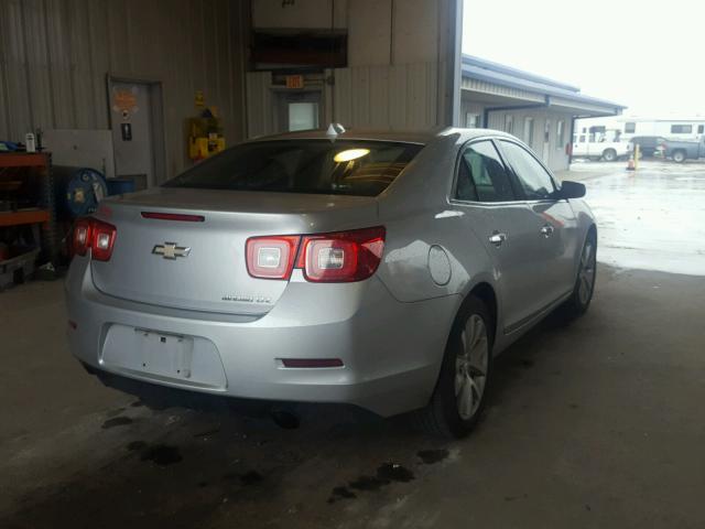 1G11H5SA5DF235411 - 2013 CHEVROLET MALIBU LTZ 银色 照片 4