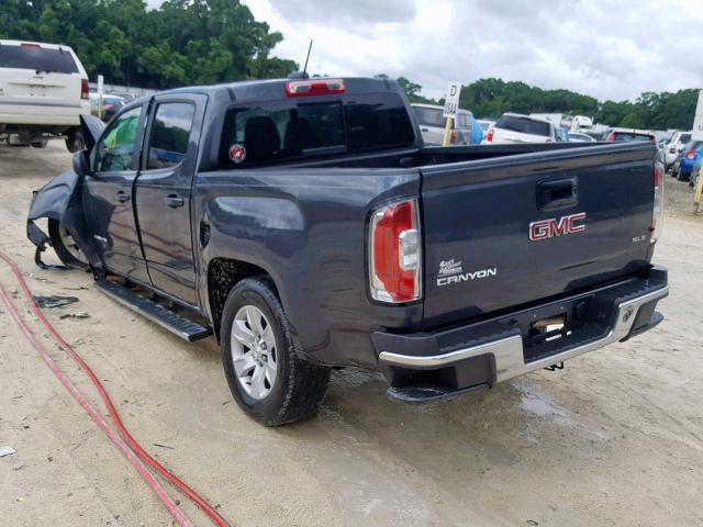 1GTG5CEA7H1167738 - 2017 GMC CANYON SLE GRAY photo 3