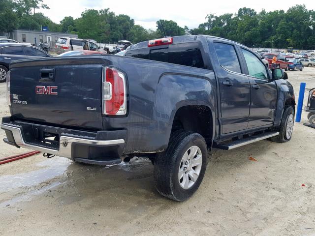 1GTG5CEA7H1167738 - 2017 GMC CANYON SLE GRAY photo 4