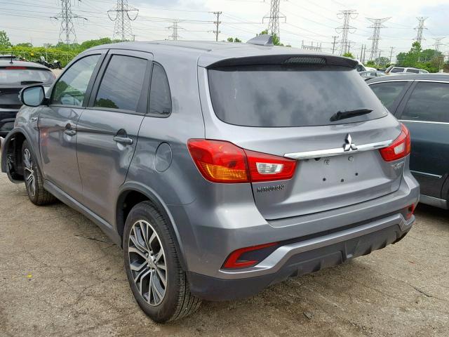 JA4AR3AU7JZ035767 - 2018 MITSUBISHI OUTLANDER GRAY photo 3