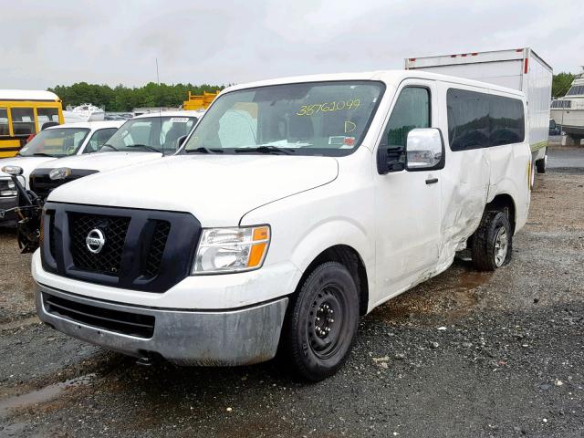 5BZAF0AA5CN200678 - 2012 NISSAN NV 3500 WHITE photo 2