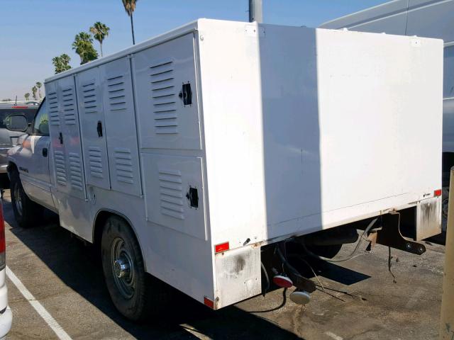 3B6KC26Z5XM580908 - 1999 DODGE RAM 2500 WHITE photo 3