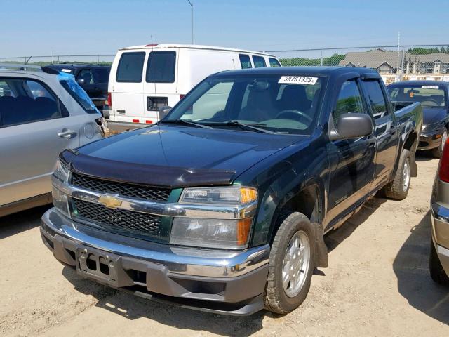 1GCCS136948172287 - 2004 CHEVROLET COLORADO GREEN photo 2