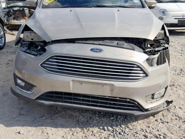 1FADP3J24FL340571 - 2015 FORD FOCUS TITA TAN photo 9