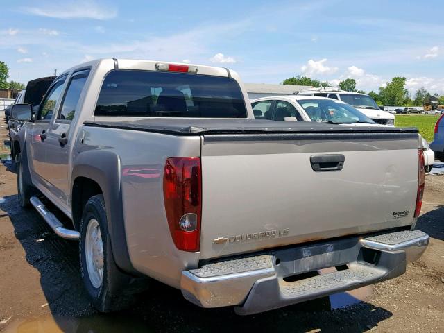 1GCCS136748216853 - 2004 CHEVROLET COLORADO TAN photo 3