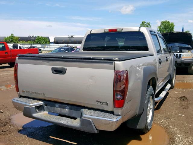 1GCCS136748216853 - 2004 CHEVROLET COLORADO TAN photo 4