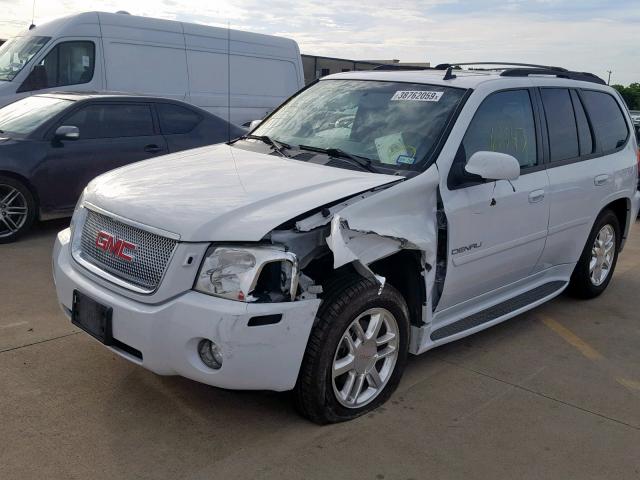 1GKES63M682114252 - 2008 GMC ENVOY DENA WHITE photo 2