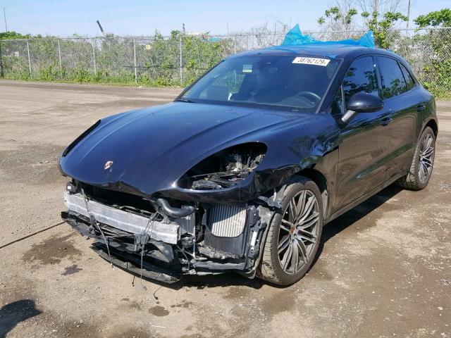 WP1AG2A56JLB60520 - 2018 PORSCHE MACAN GTS BLACK photo 2