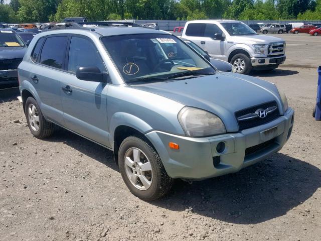 KM8JM12B45U147561 - 2005 HYUNDAI TUCSON GL SILVER photo 1