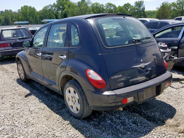 3A8FY48BX8T103918 - 2008 CHRYSLER PT CRUISER BLACK photo 3