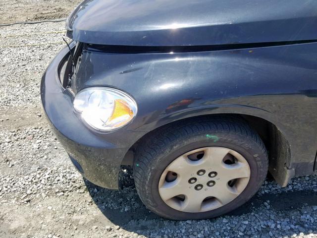 3A8FY48BX8T103918 - 2008 CHRYSLER PT CRUISER BLACK photo 9