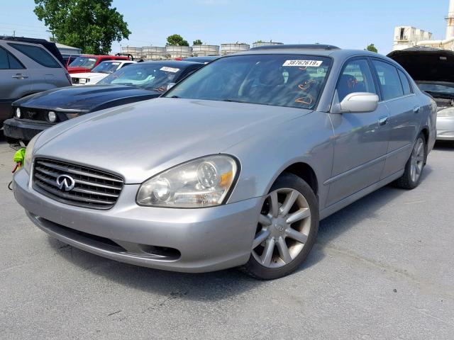 JNKBF01A12M005457 - 2002 INFINITI Q45 SILVER photo 2