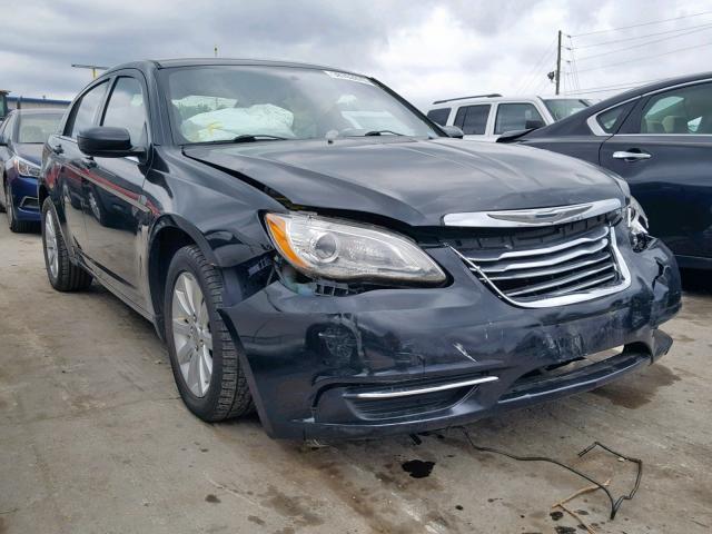 1C3CCBBB7DN538898 - 2013 CHRYSLER 200 TOURIN BLACK photo 1