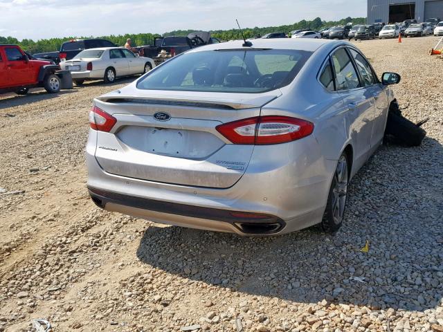 3FA6P0K93GR287643 - 2016 FORD FUSION TIT SILVER photo 4