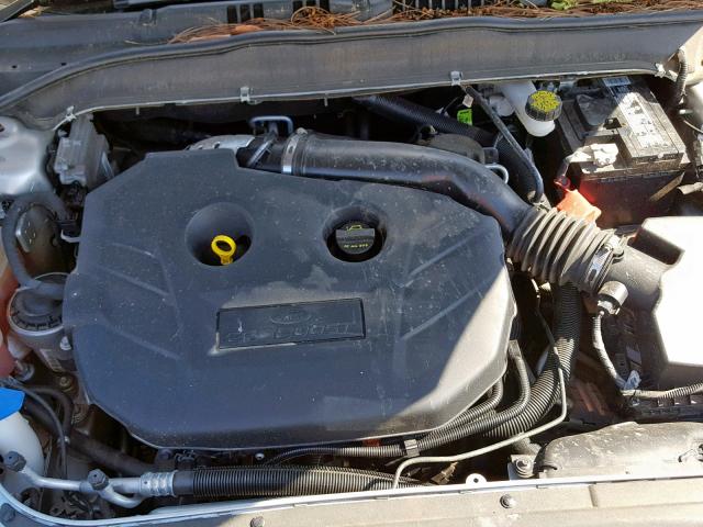 3FA6P0K93GR287643 - 2016 FORD FUSION TIT SILVER photo 7