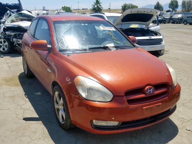 KMHCN36C97U013894 - 2007 HYUNDAI ACCENT SE RED photo 1