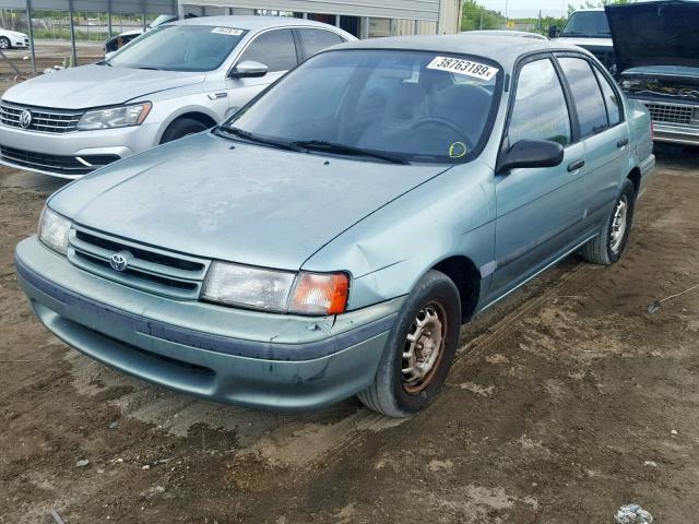 JT2EL43T0R0487846 - 1994 TOYOTA TERCEL DX GREEN photo 2