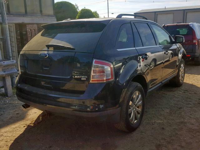 2FMDK49C48BB31177 - 2008 FORD EDGE LIMIT BLUE photo 4